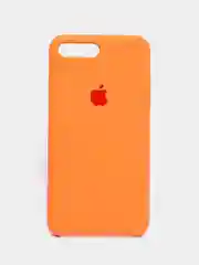 Рыжий чехол Silicone Case для iPhone 7 Plus / iPhone 8 Plus