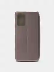 Серебряный чехол книжка Realme 9i, Oppo A96 4G / Реалми  9Ай, оппо А96