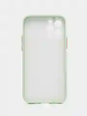 Лайм чехол стеклянный с силиконовыми краями на IPHONE 12 Pro