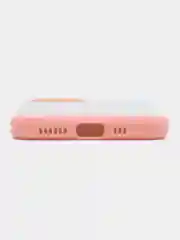 Пудровый чехол стеклянный с силиконовыми краями на IPHONE 11 Pro