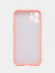 Пудровый чехол стеклянный с силиконовыми краями на IPHONE 11 Pro