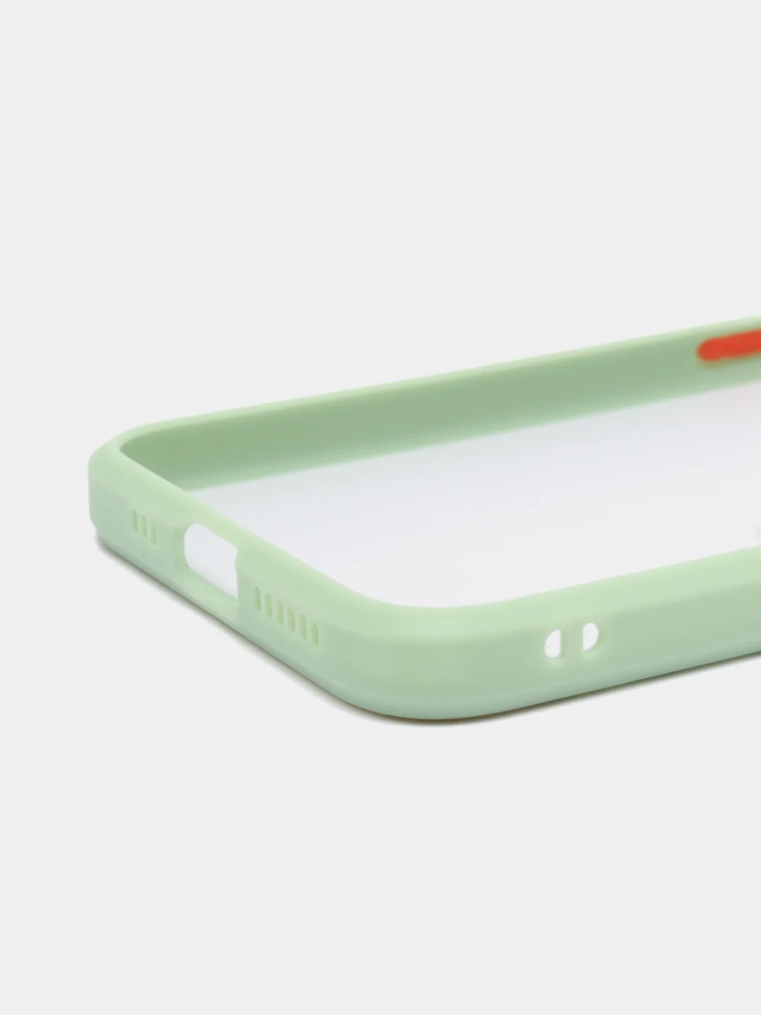 Лайм чехол стеклянный с силиконовыми краями на IPHONE 11 Pro