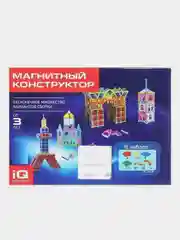Конструктор магнитный "Необычные фигуры", 78 деталей