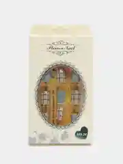 Темно-синий типсы для дизайна ногтей