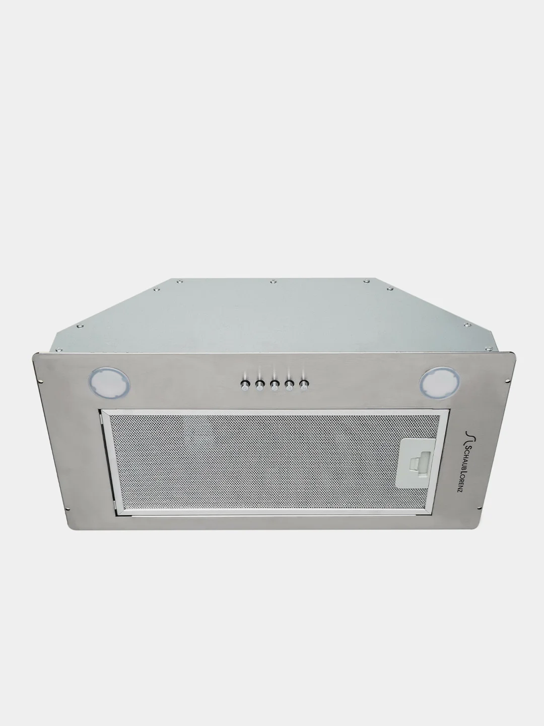 Серебряный вытяжка полновстраиваемая Schaub Lorenz SLD EE5004, 50 см, нержавеющая сталь