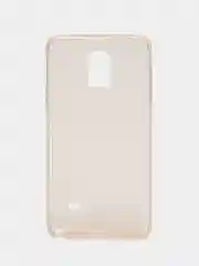 Золотой силиконовый чехол на Samsung Galaxy Note 4