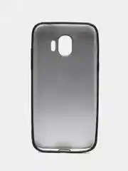 Черный силиконовый чехол накладка на Samsung Galaxy J2 Pro (2018)
