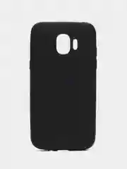 Черный силиконовый чехол накладка на Samsung Galaxy J2 Pro (2018)