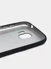 Черный силиконовый чехол накладка на Samsung Galaxy J2 Pro (2018)