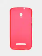 Красный чехол-накладка на Alcatel One Touch 7050 POP S9, силиконовый