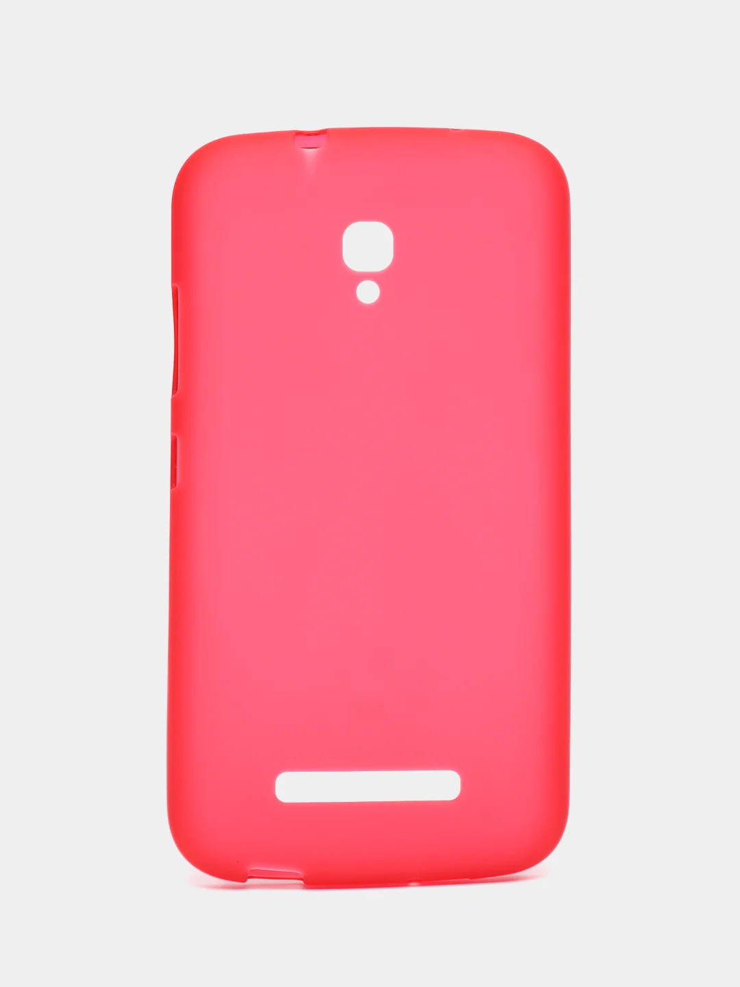 Красный чехол-накладка на Alcatel One Touch 7050 POP S9, силиконовый