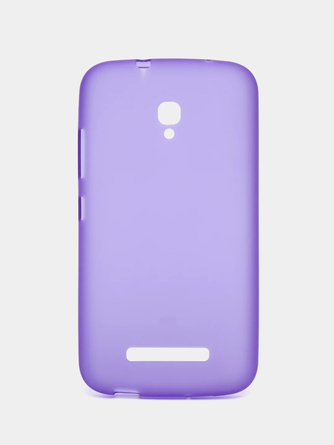 Фиолетовый чехол-накладка на Alcatel One Touch 7050 POP S9, силиконовый
