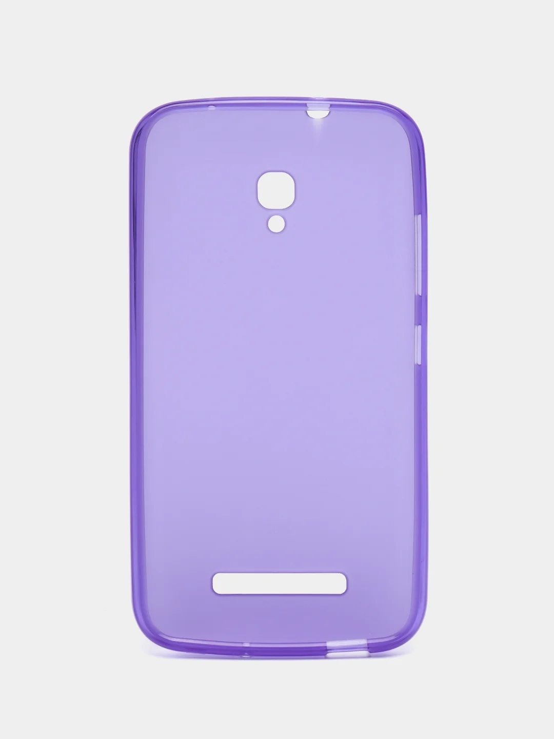Фиолетовый чехол-накладка на Alcatel One Touch 7050 POP S9, силиконовый
