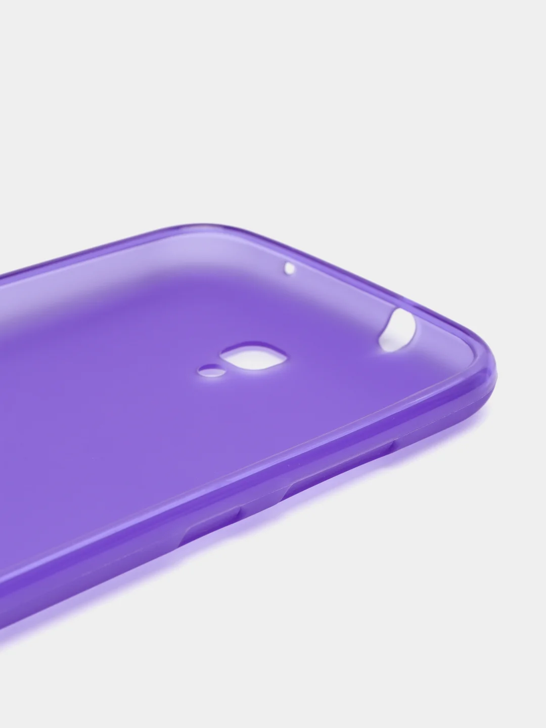 Фиолетовый чехол-накладка на Alcatel One Touch 7050 POP S9, силиконовый