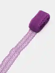 Фиолетовый кружево капрон, 4,5 см х 10 м