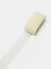 Молочный кружево капрон, 4,5 см х 10 м