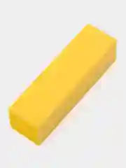 Желтый баф наждачный, для ногтей, четырёхсторонний