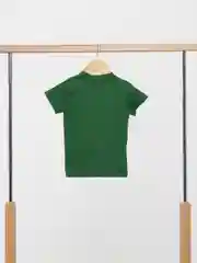 Лесной зеленый футболка на мальчика, 1 год