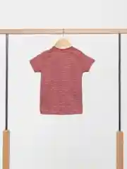 Бордовый футболка на мальчика, 1 год