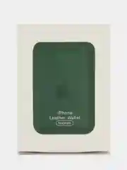 Зеленый картхолдер MagSafe iPhone 7/8/SE/XR/11/12/13/Pro/Max/mini Магнитный кошелек Айфон Магсейф