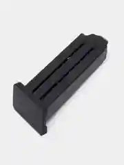Черный пистолет игрушечный перезаряжаемый Glock с глушителем, оружие, подарок на 23 февраля