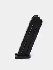 Черный пистолет игрушечный перезаряжаемый Glock с глушителем, оружие, подарок на 23 февраля