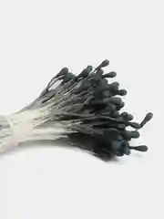 Серый тычинки матовые, 2 мм