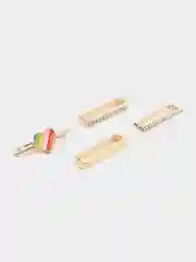 Алый шарм подвеска для часов на ремешок для apple watch 20-22 мм, кольца декоративные, набор 4-5шт