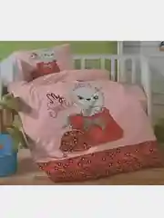 Коралловый комплект детского постельного белья, хлопок,ДЛя грудничков -от 0 месяцев до 4х лет