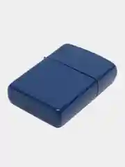 Зажигалка бензиновая "Классика", 5.5 х 3.5 см, синяя