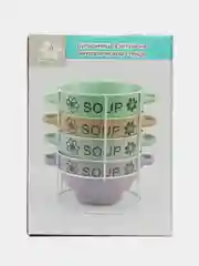 Желтый супница, 4 штуки