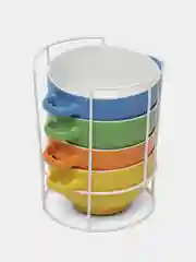 Желтый супница, 4 штуки