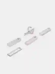 Коричневый шарм подвеска для часов на ремешок для apple watch 20-22 мм, кольца декоративные, набор 4-5шт