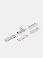 Коралловый шарм подвеска для часов на ремешок для apple watch 20-22 мм, кольца декоративные, набор 4-5шт