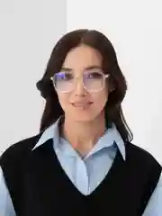 Белый очки имиджевые