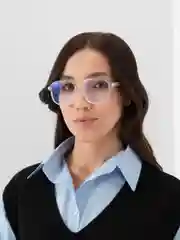 Белый очки имиджевые