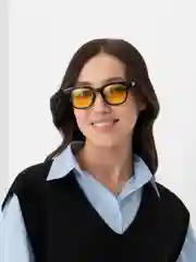 Желтый очки солнцезащитные