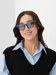 Голубой очки солнцезащитные