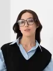 Черный очки имиджевые