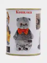 Копилка для денег детская "Басик, коплю на мягкую игрушку"