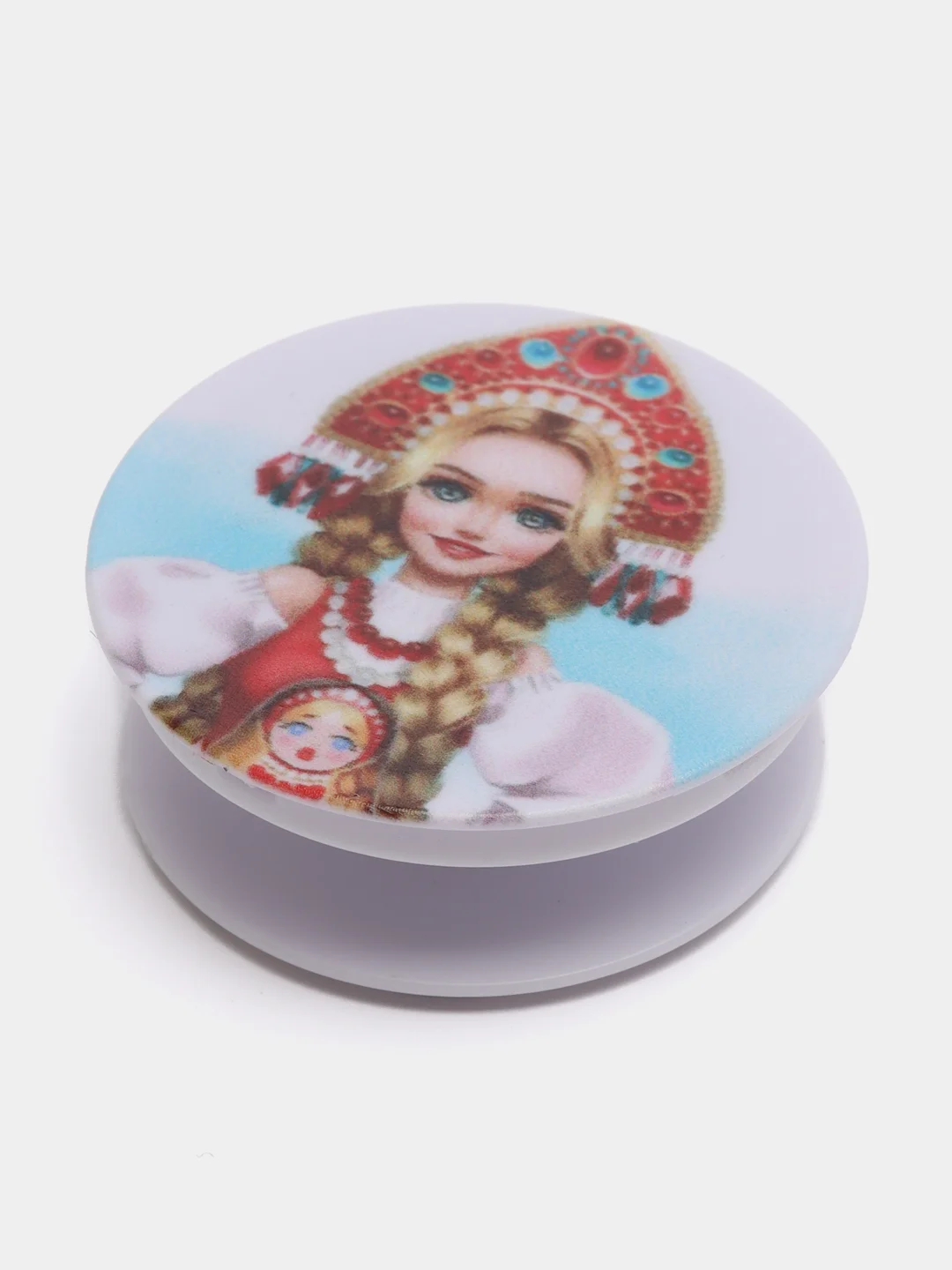 Золотистый хаки держатель-подставка для телефона PopSocket