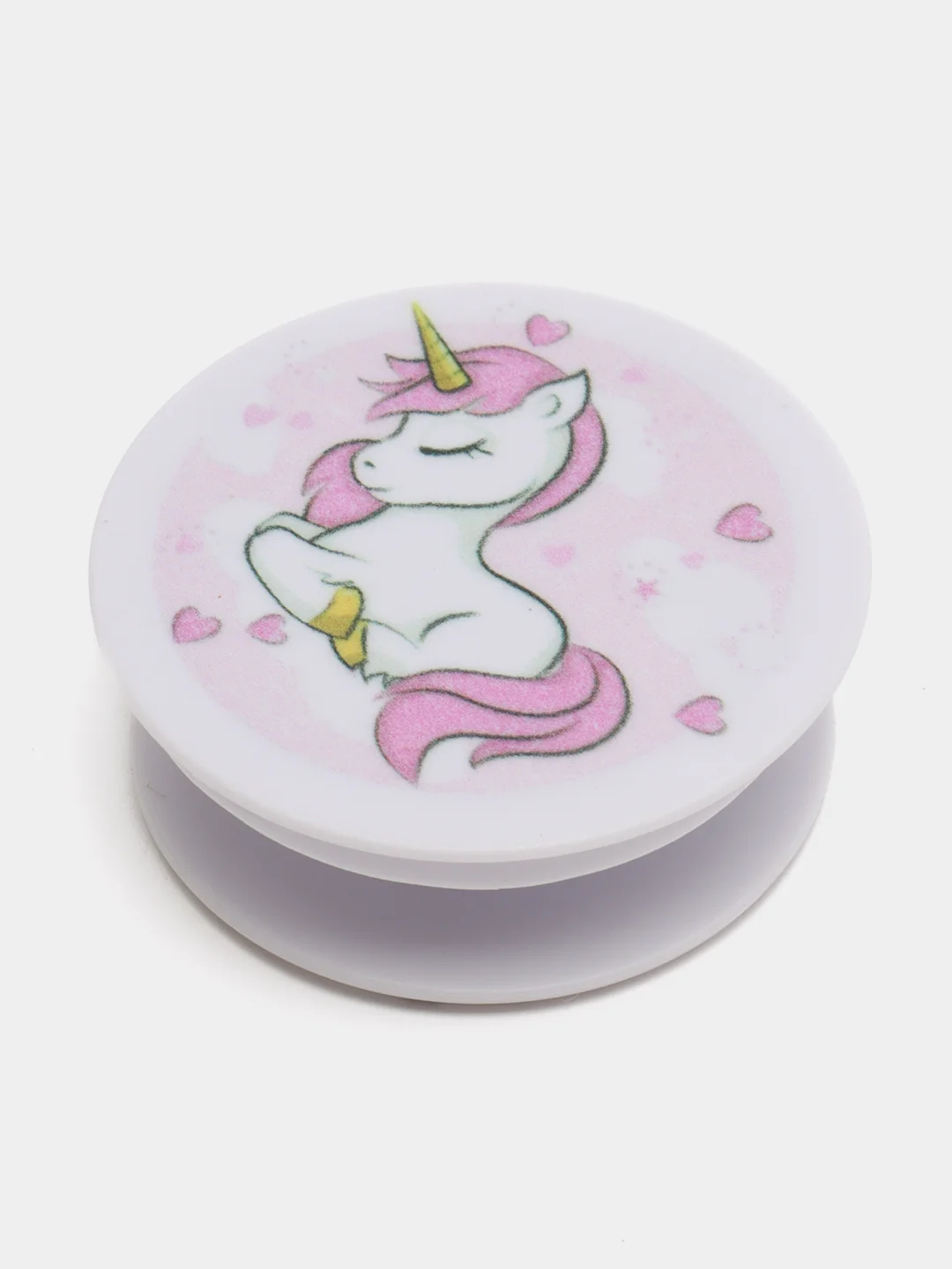Желтый держатель-подставка для телефона PopSocket