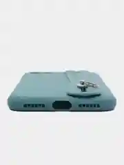 Бирюзовый чехол для Apple iPhone 7 Plus / 8 Plus силиконовый, с ручкой