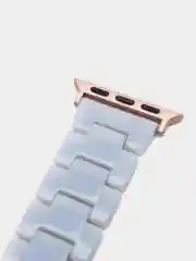Небесно-голубой ремешок для Apple Watch 7, 6, 5, 4, 3, 2, 1 и SE
