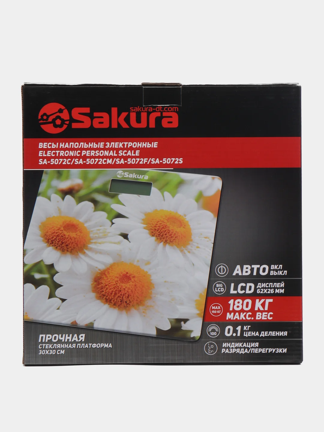 Весы напольные Sakura SA-5072СМ электронные, до 150 кг