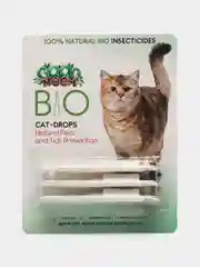 Антипаразитарные капли для котят и кошек от блох и клещей Good Neem, 3 пипетки по 1 мл