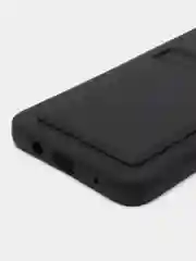 Черный чехол с отделением для пластиковой карточки TECNO SPARK 7