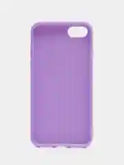 Лавандовый чехол для Apple iPhone 7, 8, силиконовый, ребристый, 8 цветов