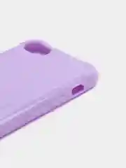 Лавандовый чехол для Apple iPhone 7, 8, силиконовый, ребристый, 8 цветов