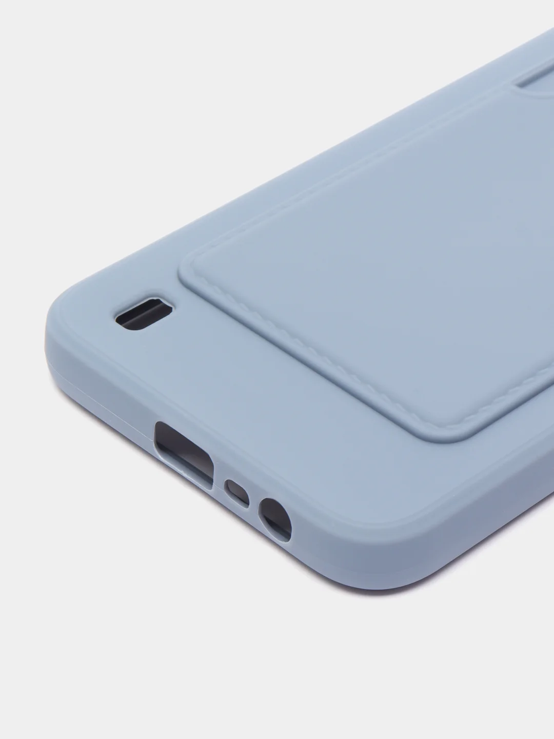Серый чехол с отделением для пластиковой карточки REALME C21Y